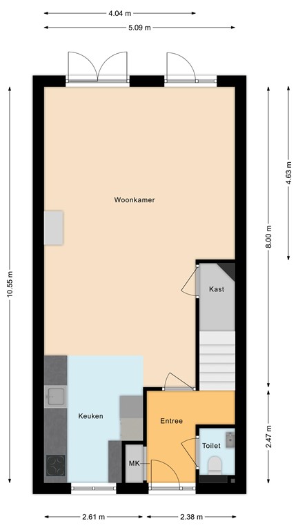 mediumsize floorplan